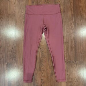 Lululemon Dark Rose Leggings size 14